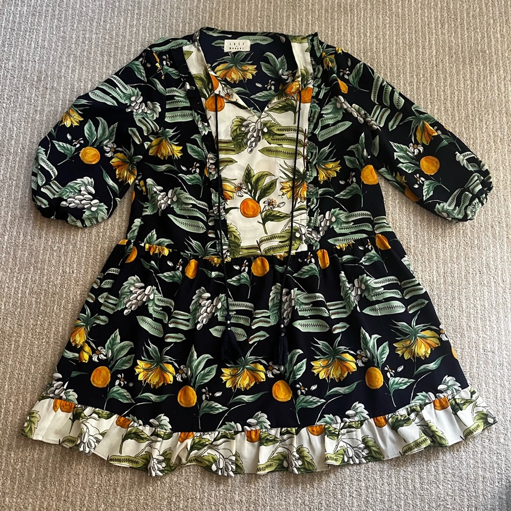 Lost + Wander beachy tangerine dress